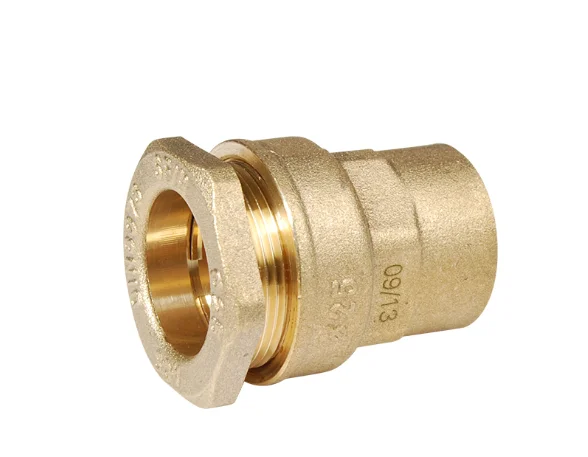 Raccord SE Laiton - Droit Femelle image