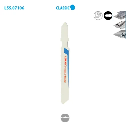 Lame scie sauteuse métal coupe fine tôle mince Classic image