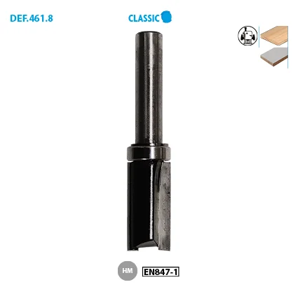 Mèche d'affleureuse droite + guide sup Classic image