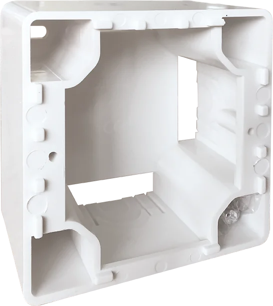 Cadre saillie pour sortie de cable 16/20A - ref. 60091 et 60097 - SQUARE image