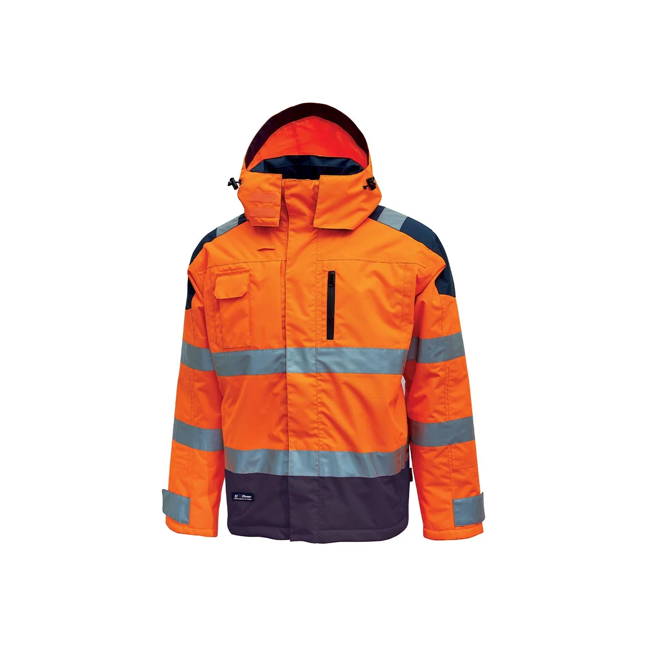 Parka de travail haute visibilité imperméable DEFENDER - Orange Fluo image
