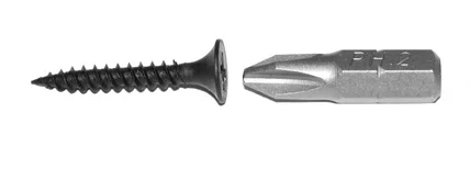 Boîte de 1000 vis placo à tête trompette - 3.5 x 35mm - pointe clou en acier phosphate image