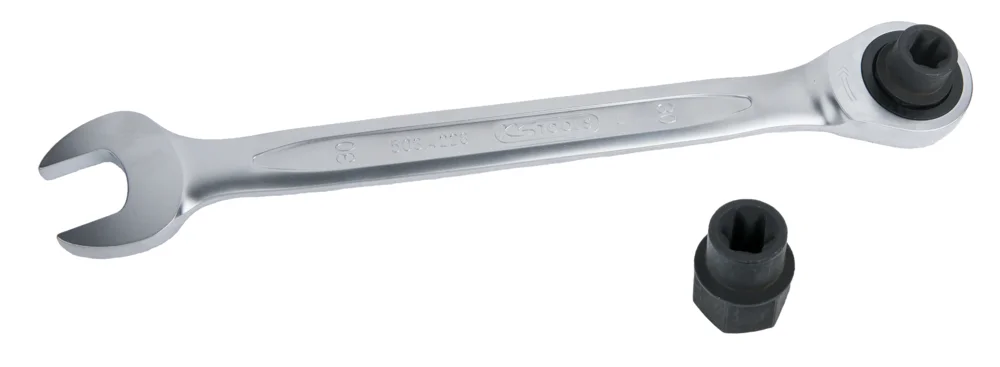 Clé mixte avec douille 5 pans pour étriers de freins MAN, 3 pcs image