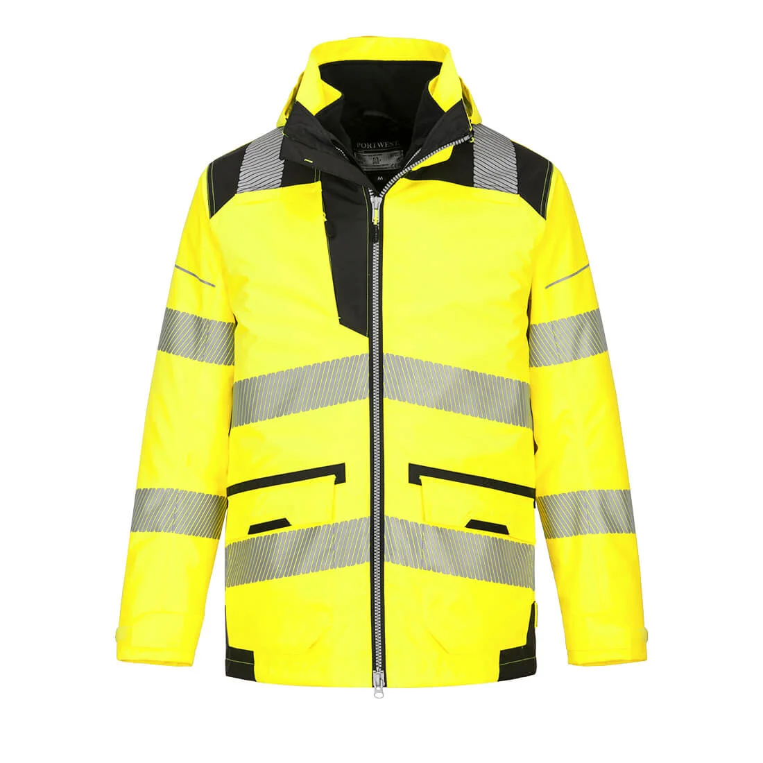 Parka PW3 Hi-Vis 5-en-1 Jaune/Noir image