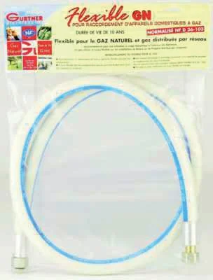 Flexible caoutchouc gaz naturel 15x21 Femelle - Femelle image