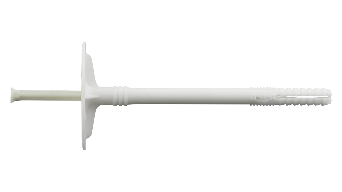 Cheville d'isolation avec clou plastique - Nylon image