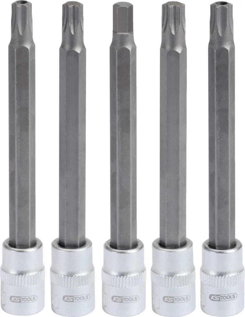 Jeu de 5 douilles tournevis spéciales airbag image