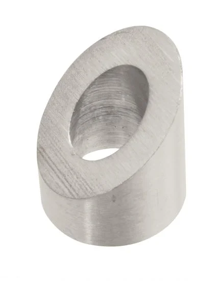 (Lot de 10) Terminaison oblique pour profil plat - Tête plate - Inox A4 image