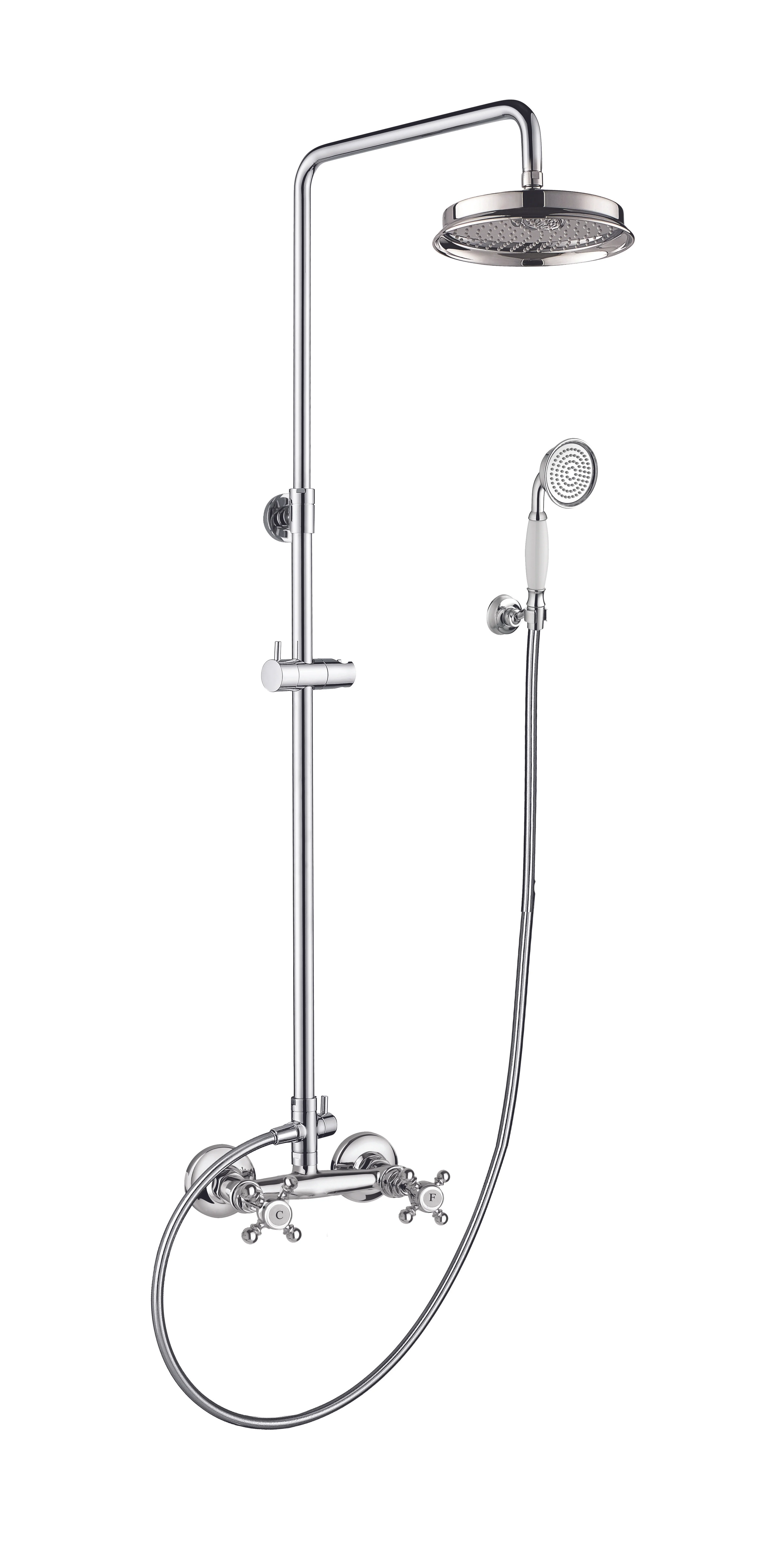 Colonne de douche Rétro avec mélangeur image