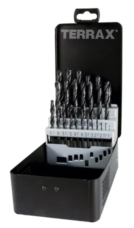 Coffret 25 forets HSS laminé image