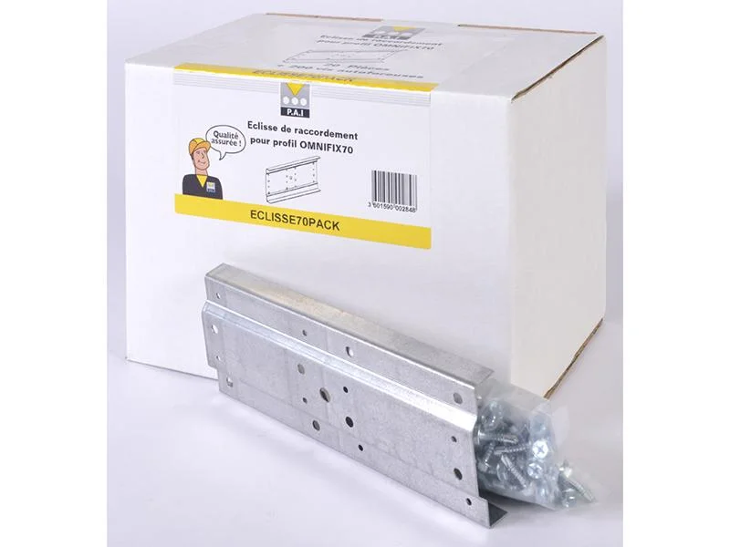Boite de 20 - Eclisse profil I OMNIFIX pour plafond longue portée image