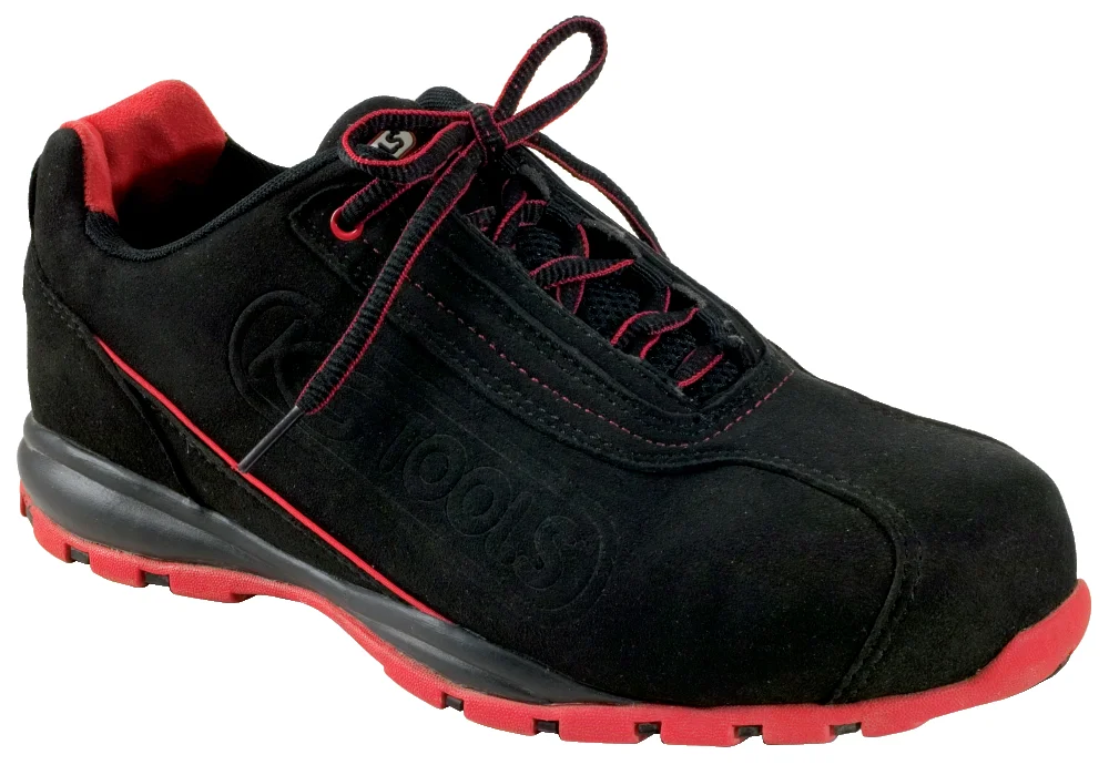Chaussures de sécurité basses Modèle #10.05 - Noir/Rouge image