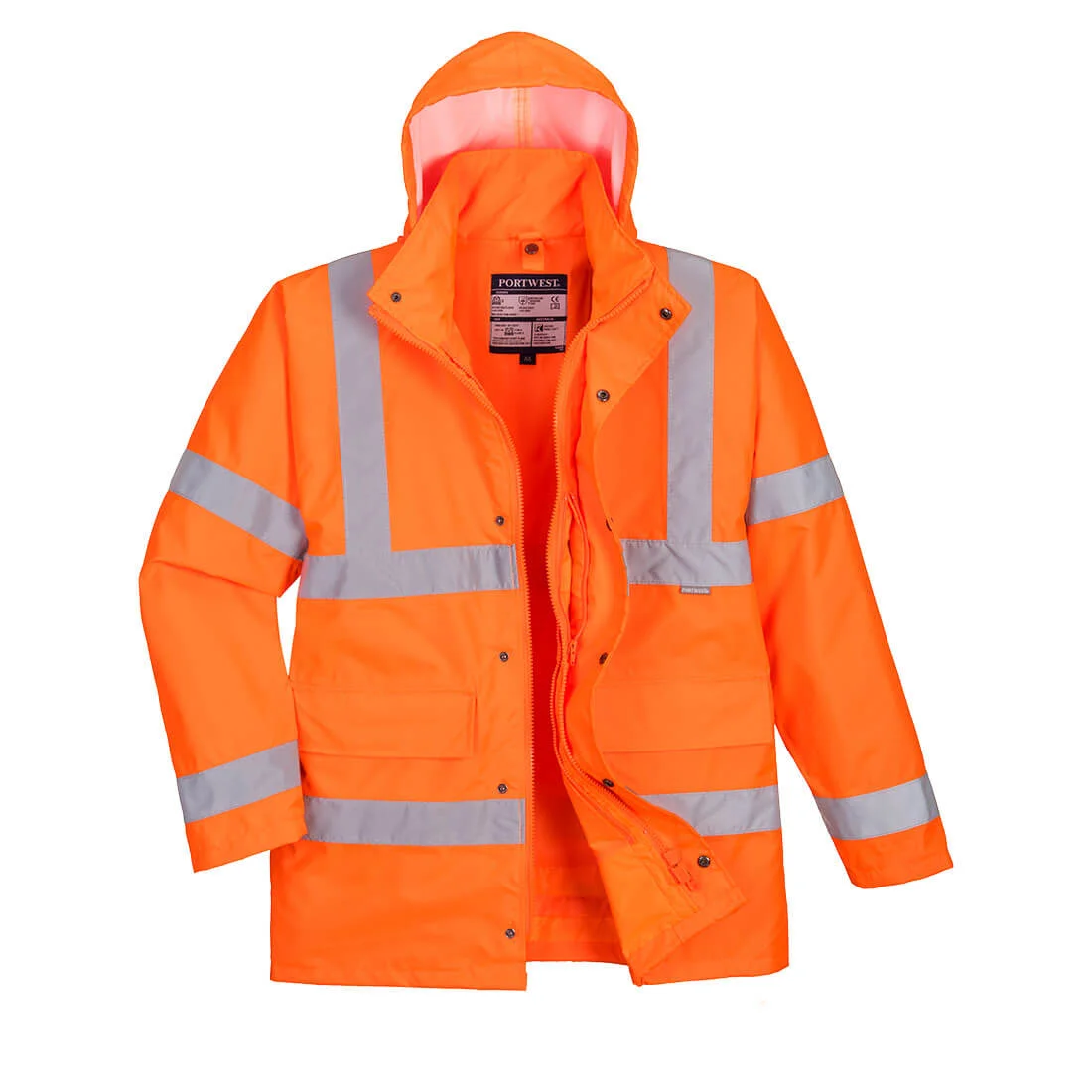 Parka Hi-Vis 4-en-1 Orange image