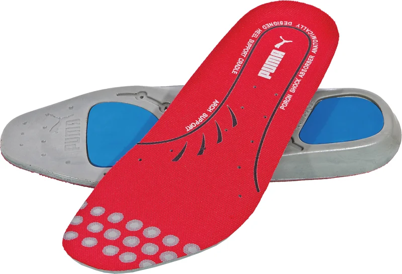 Semelles intérieures de sécurité evercushion® PLUS footbed -  rouge image