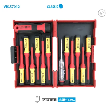 Coffret de 12 tournevis isolés « ÉLECTRICIEN » Classic image