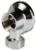 Applique chromé Sortie 15x21 Femelle - avec écrou image