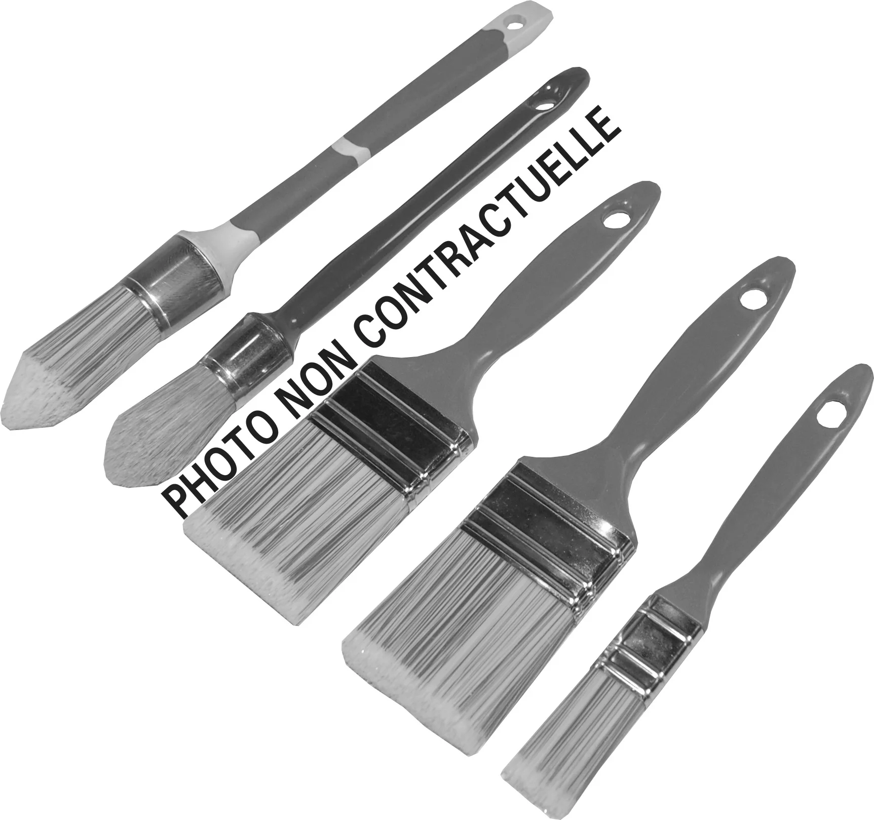 Kit de 5 pinceaux toutes peintures image