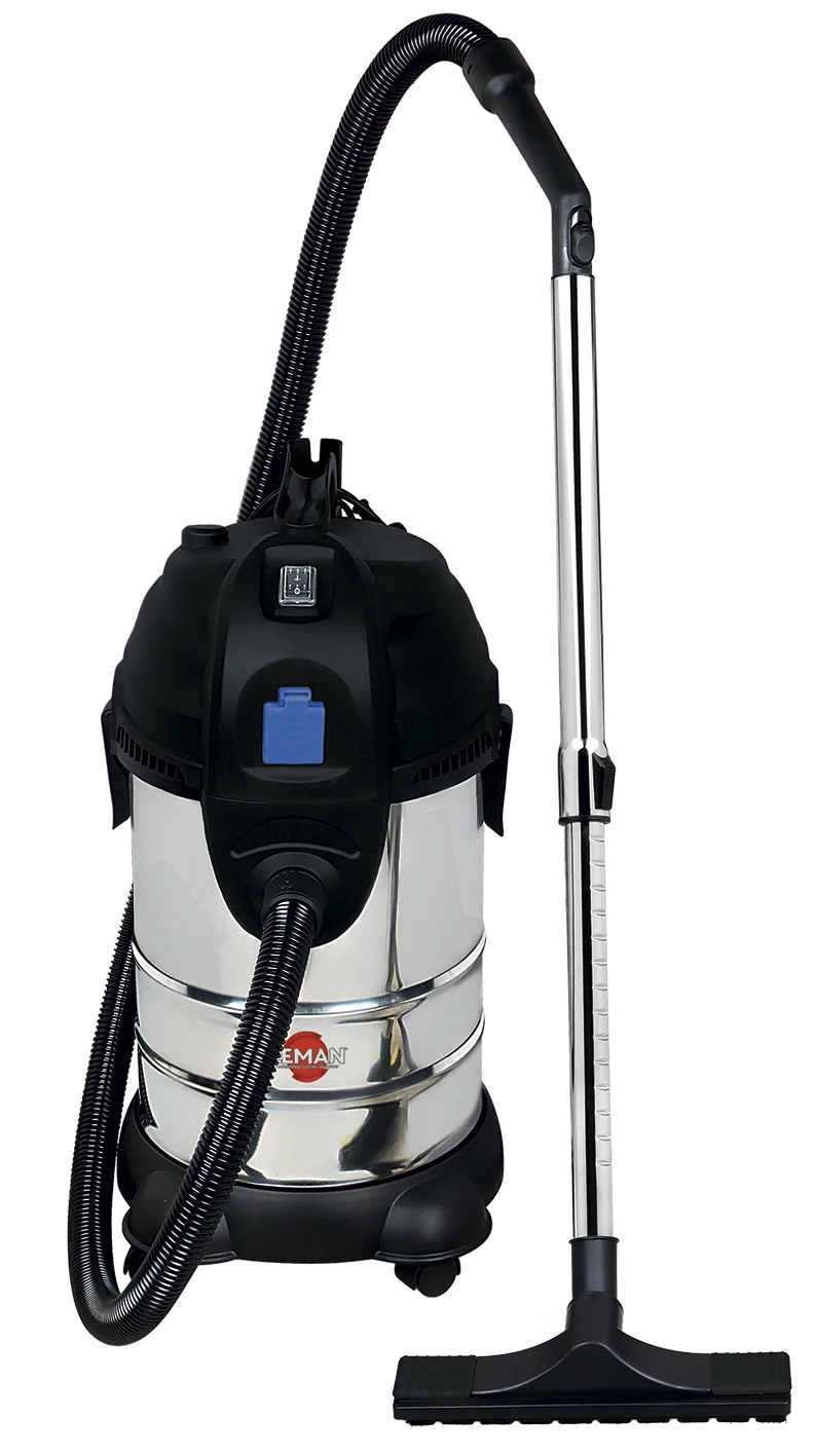 ASPIRATEUR « Inox » DÉCOLMATAGE MANUEL EAU ET POUSSIÈRE • 30 L image