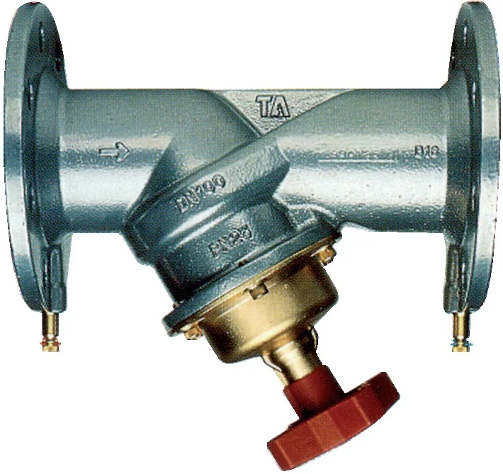 Vanne d'équilibrage TA STAF - Fonte - à brides - tête boulonnée image