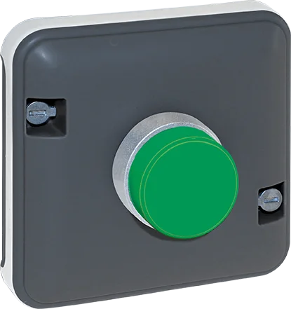 Voyant vert composable gris IP55 - OXXO image