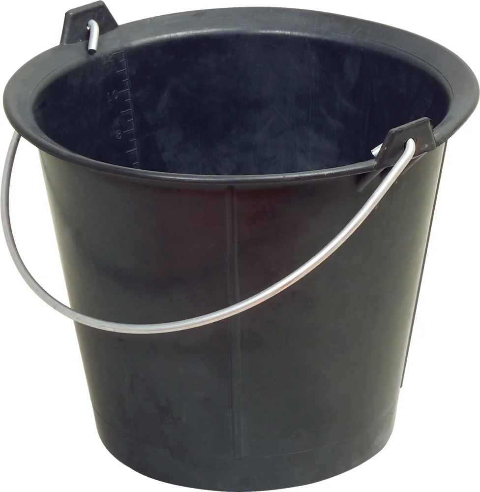 Seau caoutchouc naturel image