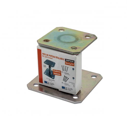 Pied de poteau "prêt-à-fixer" KIT FIX APB image