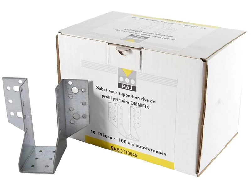 Boite de 10 - Sabot support de rive pour profil primaire plafond longue portée OMNIFIX image
