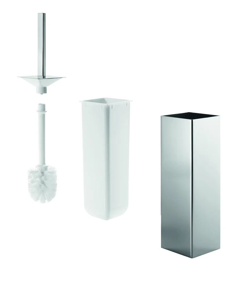 Porte-balai pour brosse WC carré New Léa image
