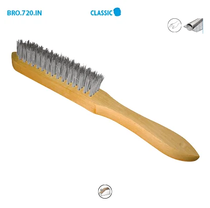 Boite de 15 brosses fil Inox Classic Long Utile 145 Fil 0,30mm image