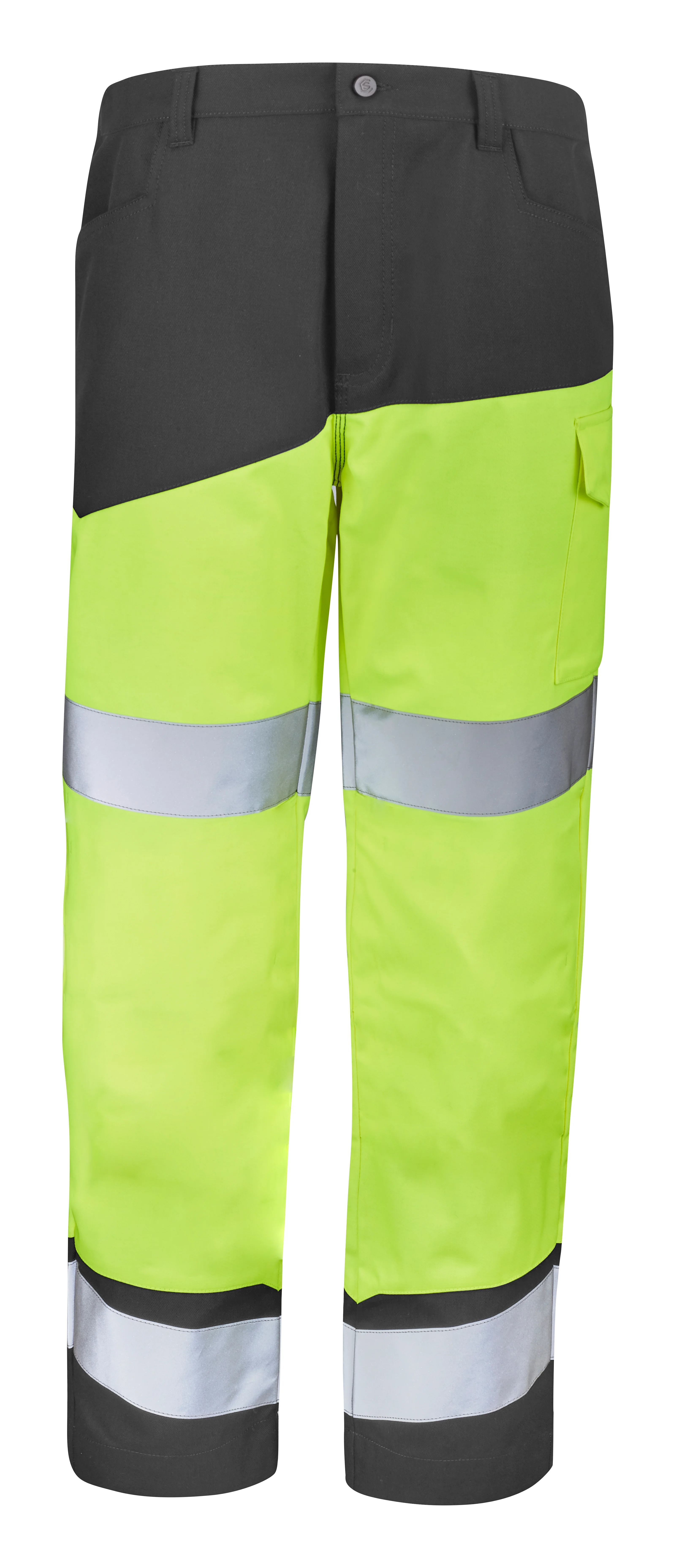 PANTALON FLUO SAFE XP JAUNE FLUO/GRIS CONVOY image