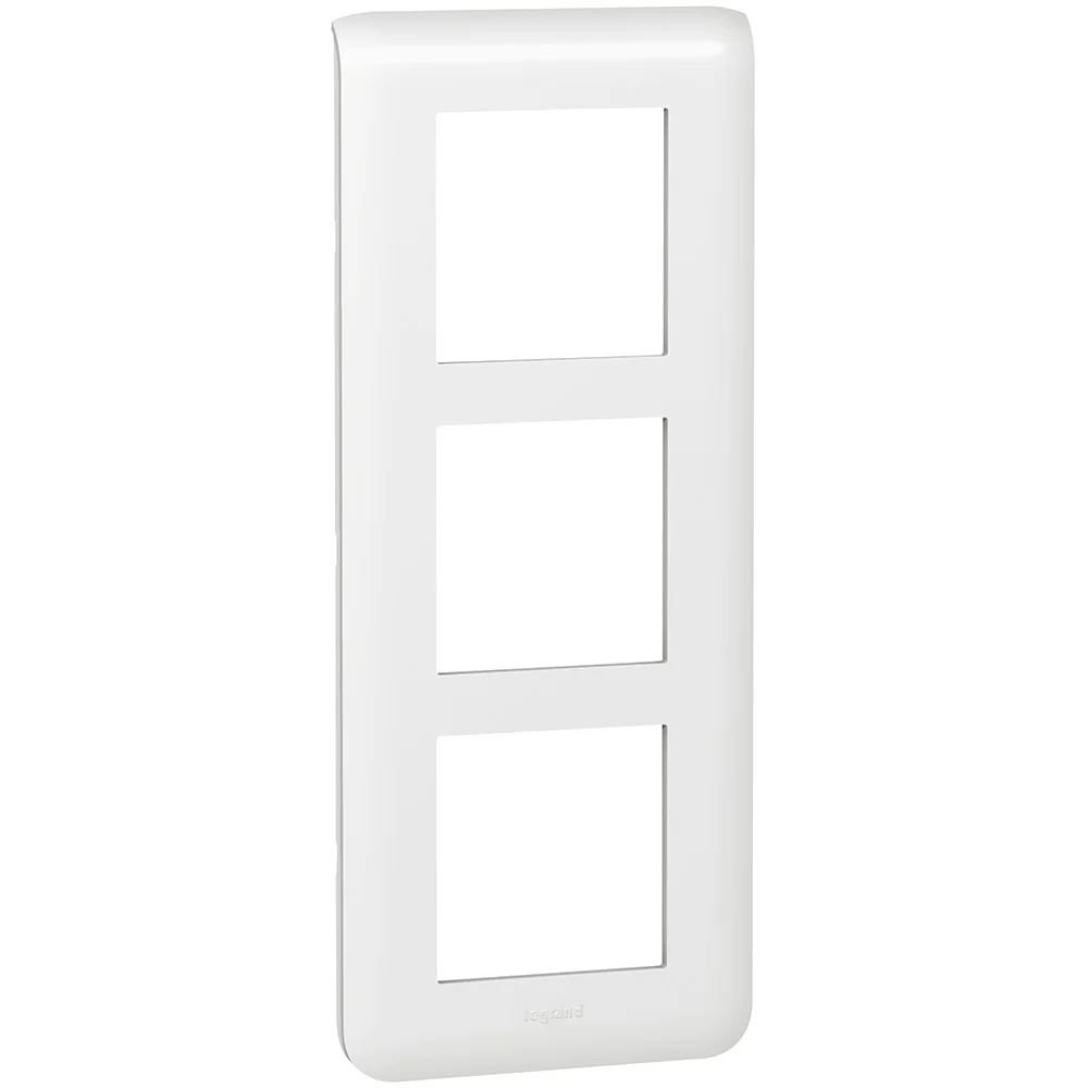 Plaque Mosaic - Blanc - 3x2 modules - Vertical image