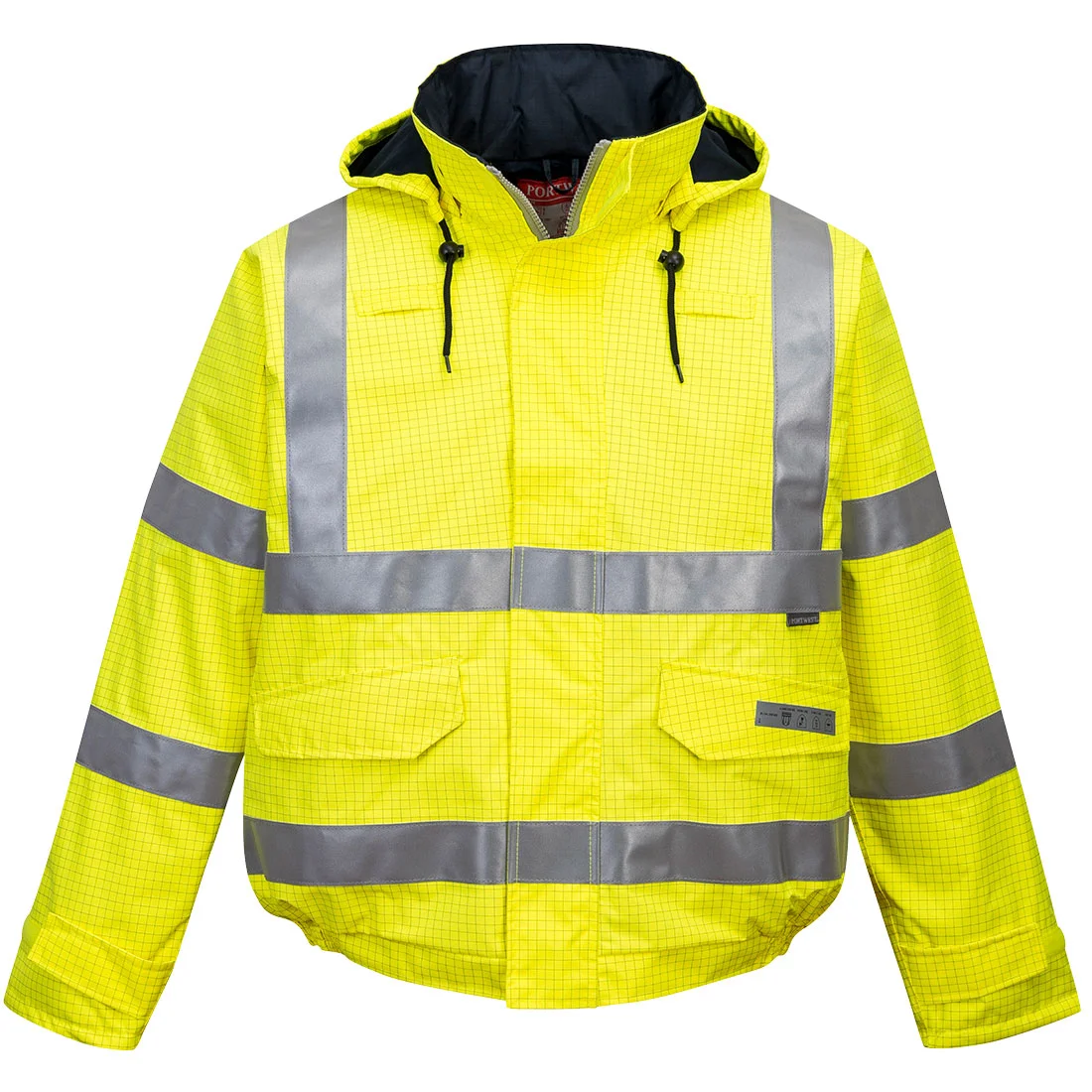 Blouson pilote HV Pluie Bizflame Jaune image