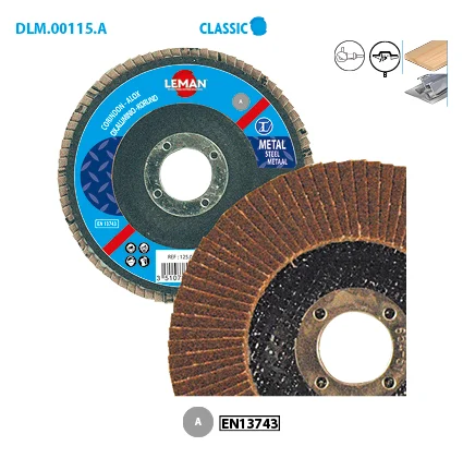 ø 115 Grain 40 Alésage 22,23mm Bombé image