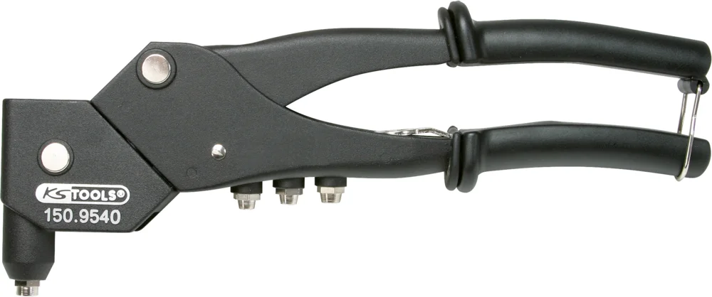 Pince à riveter à tête pivotante 360°, L. 290 mm image