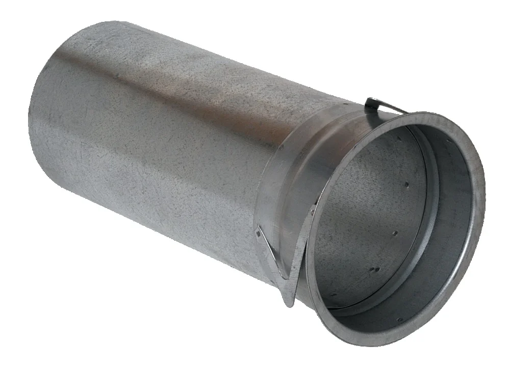 Manchette tole VMC pour bouche BAP Ø125 image