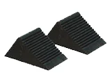 Paire de cales roues caoutchouc VL 105 x 75 x 75 mm image