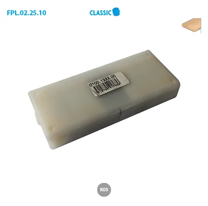 Boite de 10 plaquettes réversibles au carbure 35° Classic image