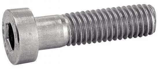 Vis à métaux tête cylindrique reduite six pans creux - Avec trou de guidage - Inox A2 image