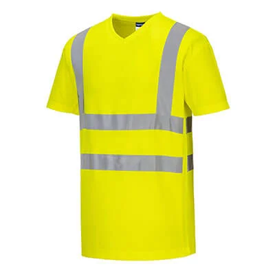 T-shirt aéré bandes HV Jaune image