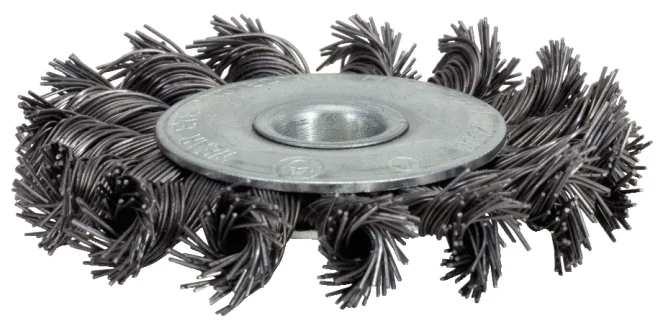 Brosse circulaire acier torsadé 0,5 mm image
