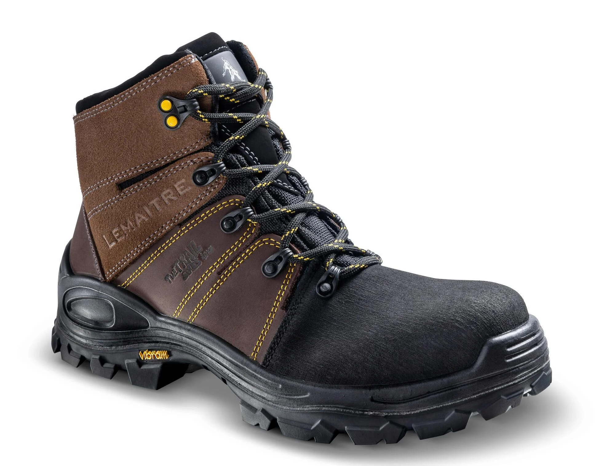 Chaussures de sécurité hautes TREK S3 WR SRC Marron/Noir image