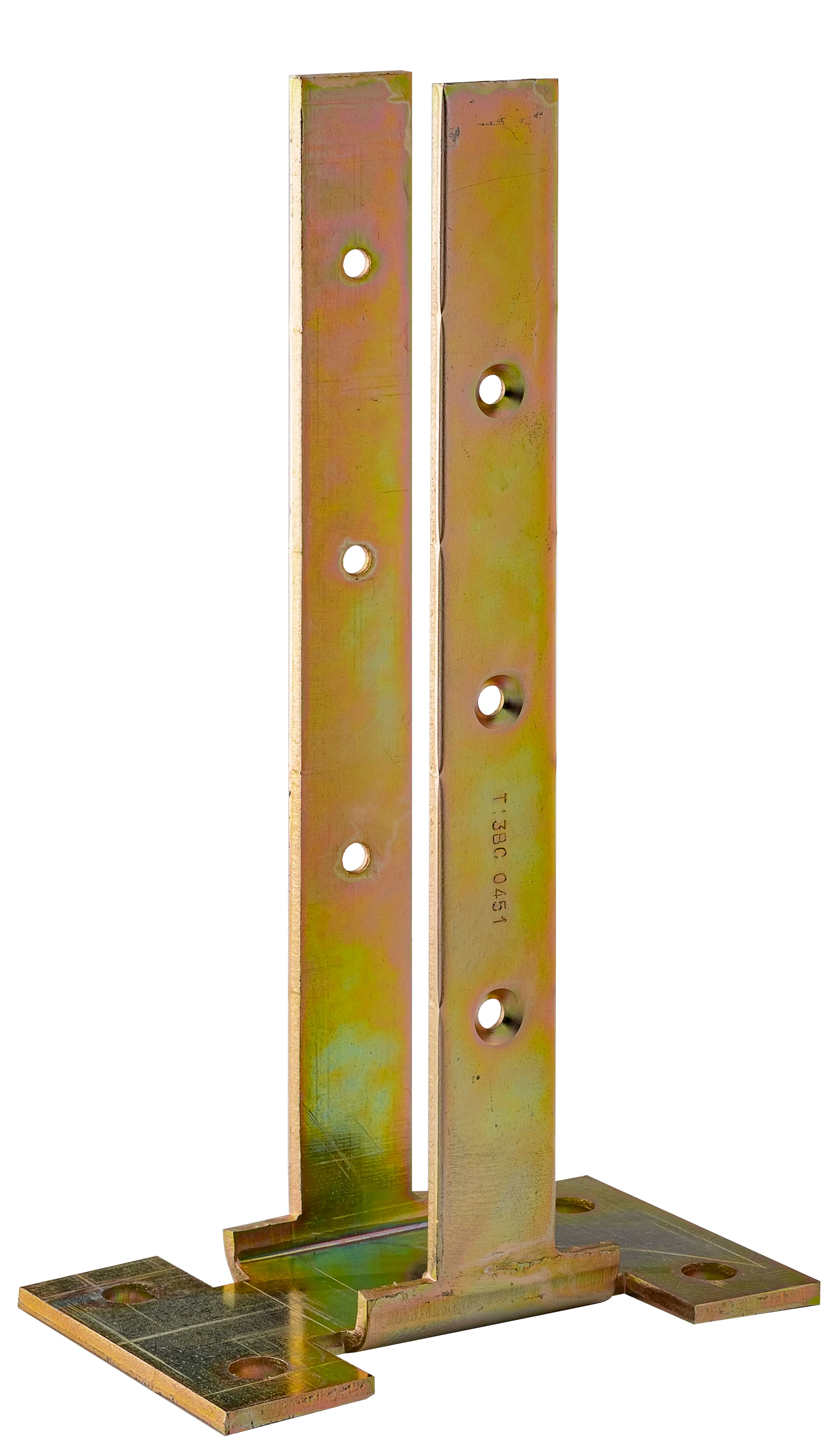 Pied de poteau pour poteau rainuré PBU image