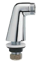 Raccord colonnette Luxe - chrome - 20x15mm - La paire image