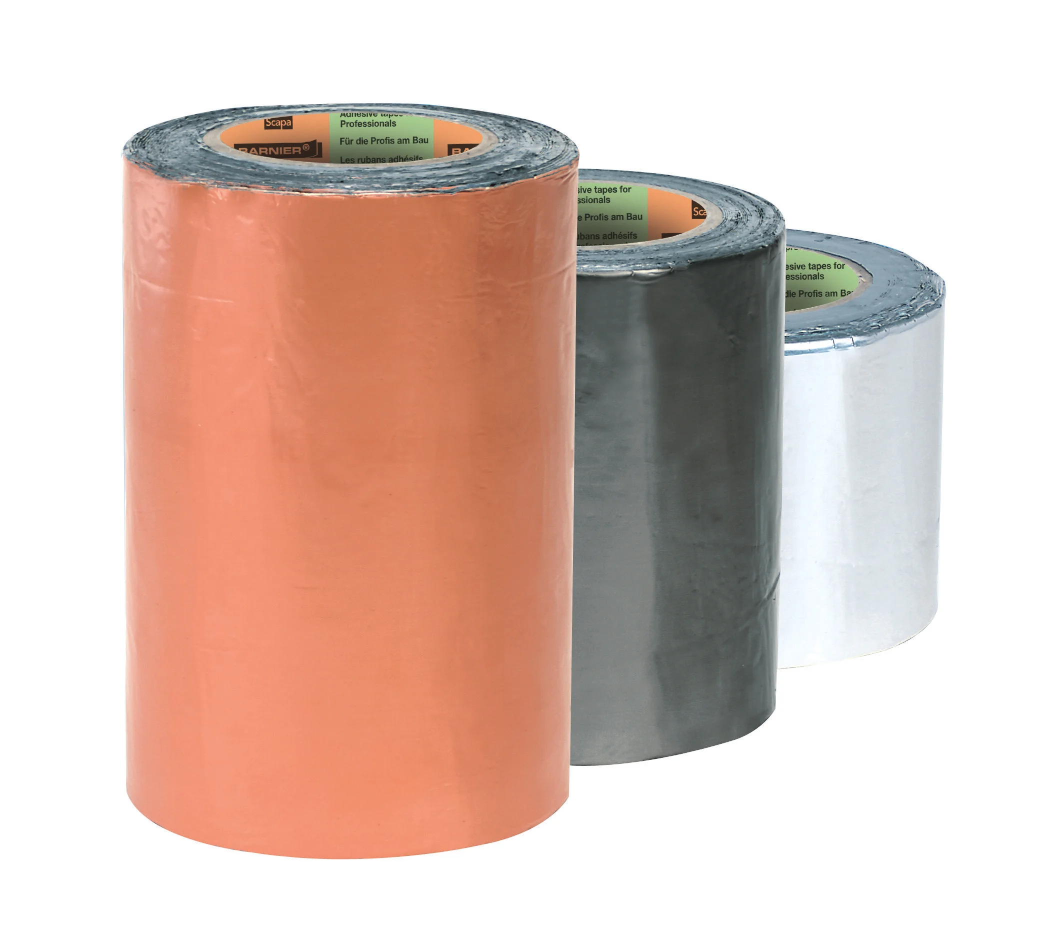 Bande adhésive à froid aluminium butyle - 10m - couleur plomb image