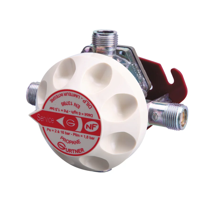 Détendeur inverseur limiteur propane Male - Male 20x150 image