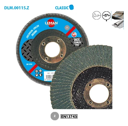 ø 115 Grain 40 Alésage 22,23mm Bombé - Boîte de 10 image