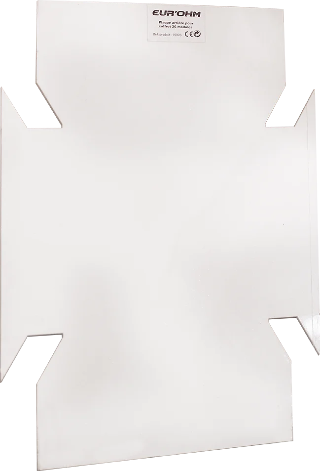 Plaque arrière pour coffret maxi-rail image