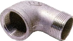 Coude inox 316L 90° petit rayon MF image