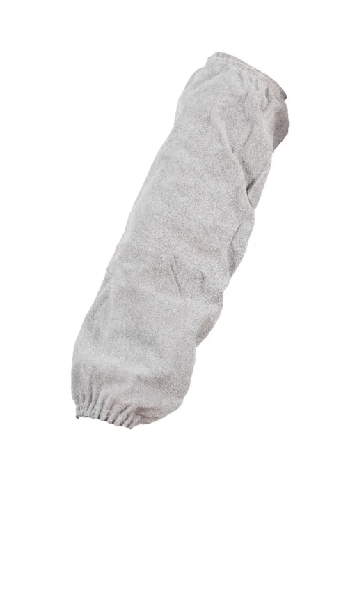 Lot de 50 - Manchettes cuir - SOUDEUR - croûte de vachette (paire) - blanc image