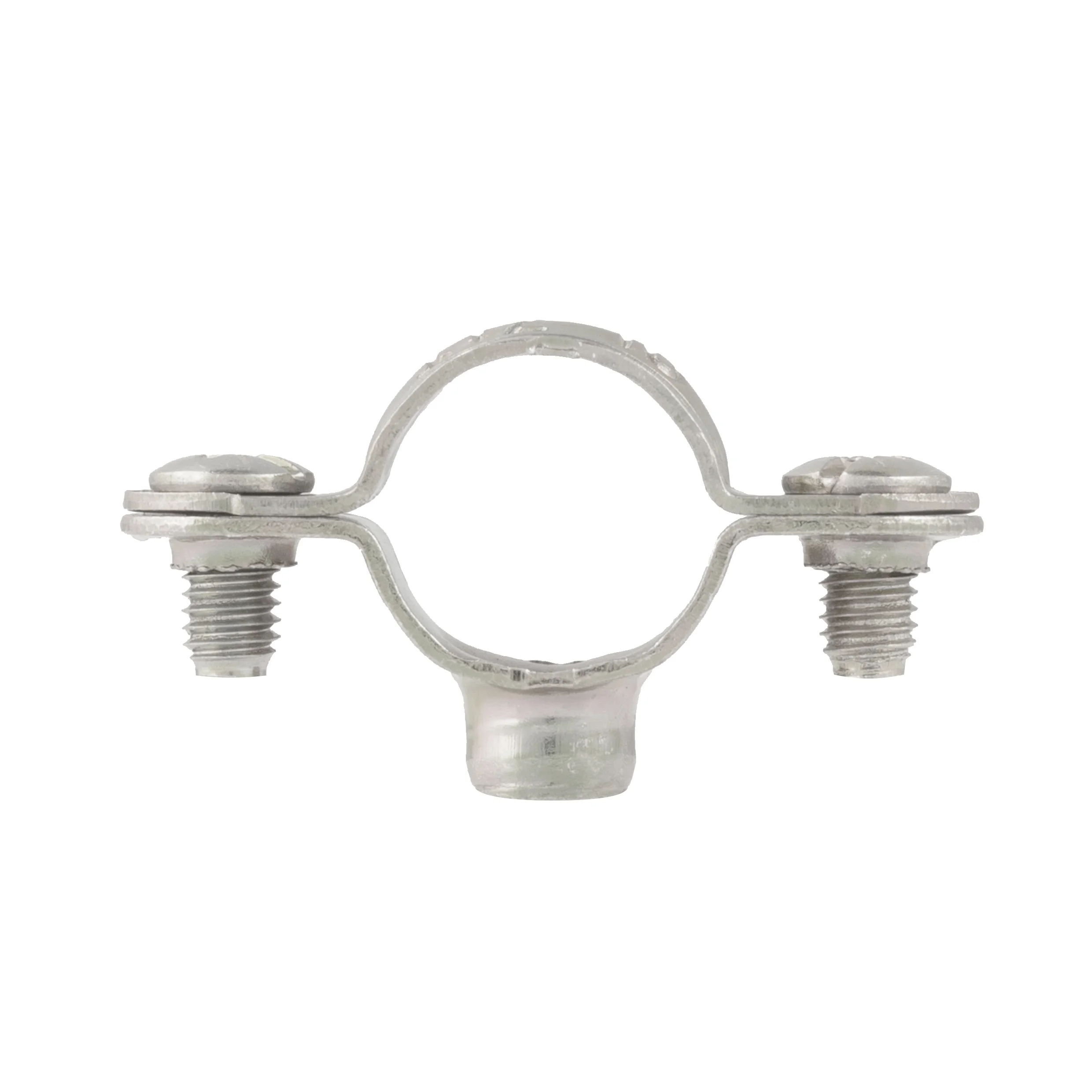 Colliers de plomberie simples standards acier zingué embase M7 X 150 CS image